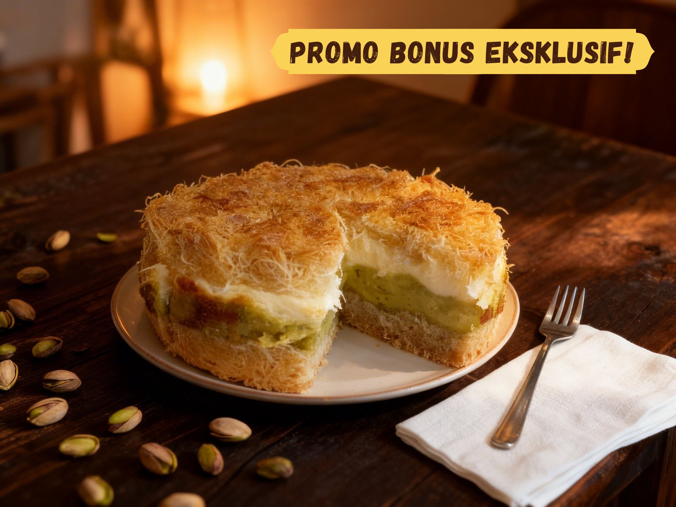 Belajar Sekali → Bisa Jual Berkali-kali! PISTACHIO KUNAFA