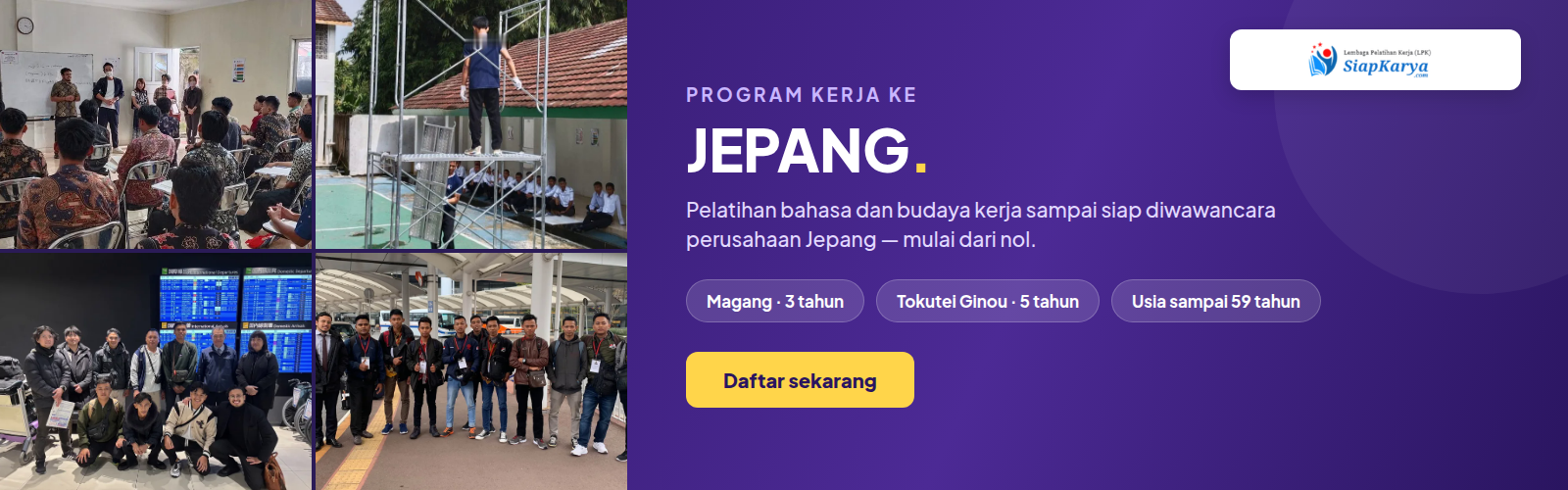 Program Kerja ke Jepang